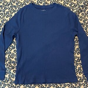 Cat & Jack Boys Crewneck Long Sleeve in Blue